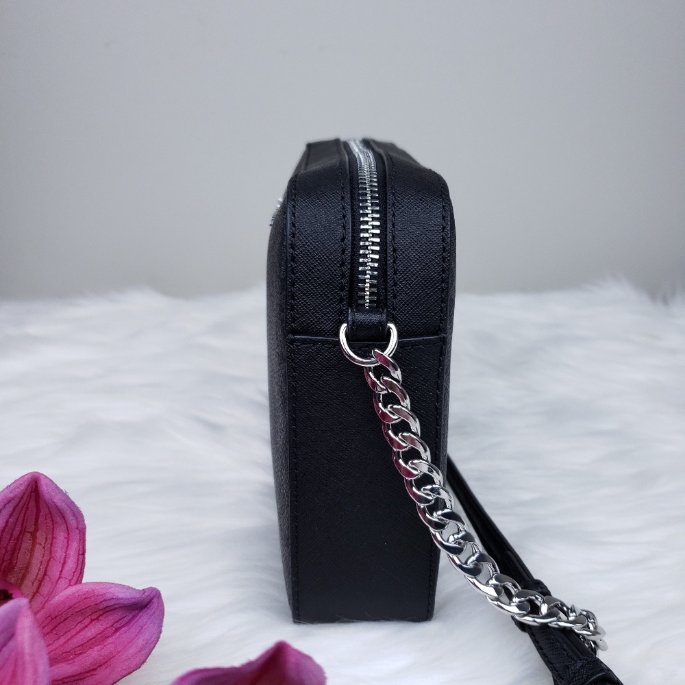 🌺NWT Michael Kors LG EW crossbody bag Black XBODY - Picture 4 of 8